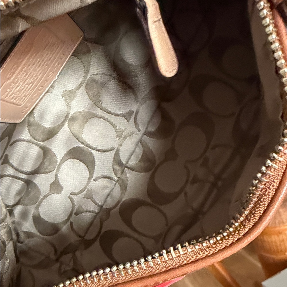 Patchwork Leather Shoulder Bag Coach! - image 4